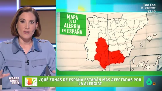 Boticaria García advierte a los alérgicos que vayan a la Feria de Abril: "Va a ser peligrosa, alerta roja en Sevilla" Boticaria García analiza en este vídeo el "mapa del terror alérgico" que desvela cómo será esta primavera para las alergias en diferentes puntos de España y advierte sobre la mezcla de gramíneas, olivo, epitelio de caballo y albero en la Feria de Sevilla.