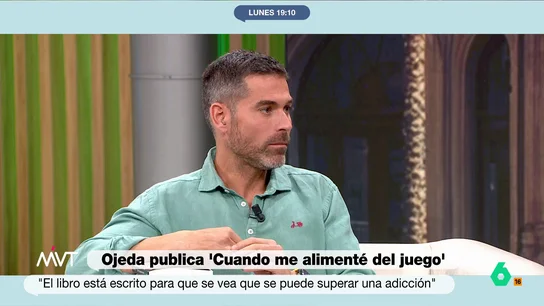 Pablo Ojeda: "Con coraje, pundonor y rehabilitación se sale dignamente de la adicción al juego, con éxito" Pablo Ojeda habla de su adicción al juego en su libro 'Cuando me alimenté del juego', cuyo objetivo según explica en este video es que "la gente sepa que se puede superar una adicción".