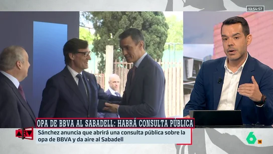 José María Camarero, sobre la consulta pública de la OPA de BBVA al Sabadell: "Da la sensación de que se hace para respaldar ese ‘no’ que dirá el Gobierno" José María Camarero, sobre la consulta pública de la OPA de BBVA al Sabadell: "Da la sensación de que se hace para respaldar ese ‘no’ que dirá el Gobierno"