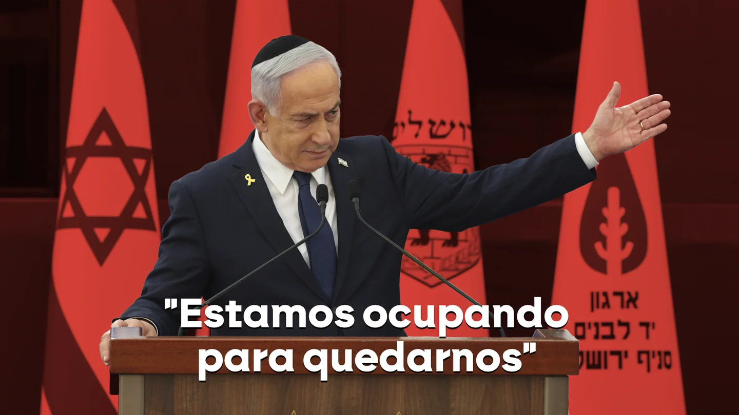 "Estamos ocupando para quedarnos". "Estamos ocupando para quedarnos".