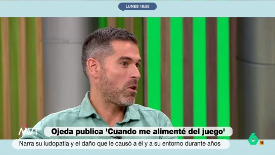 Pablo Ojeda cuenta cómo comenzó su adicción al juego Pablo Ojeda cuenta cómo comenzó su adicción al juego