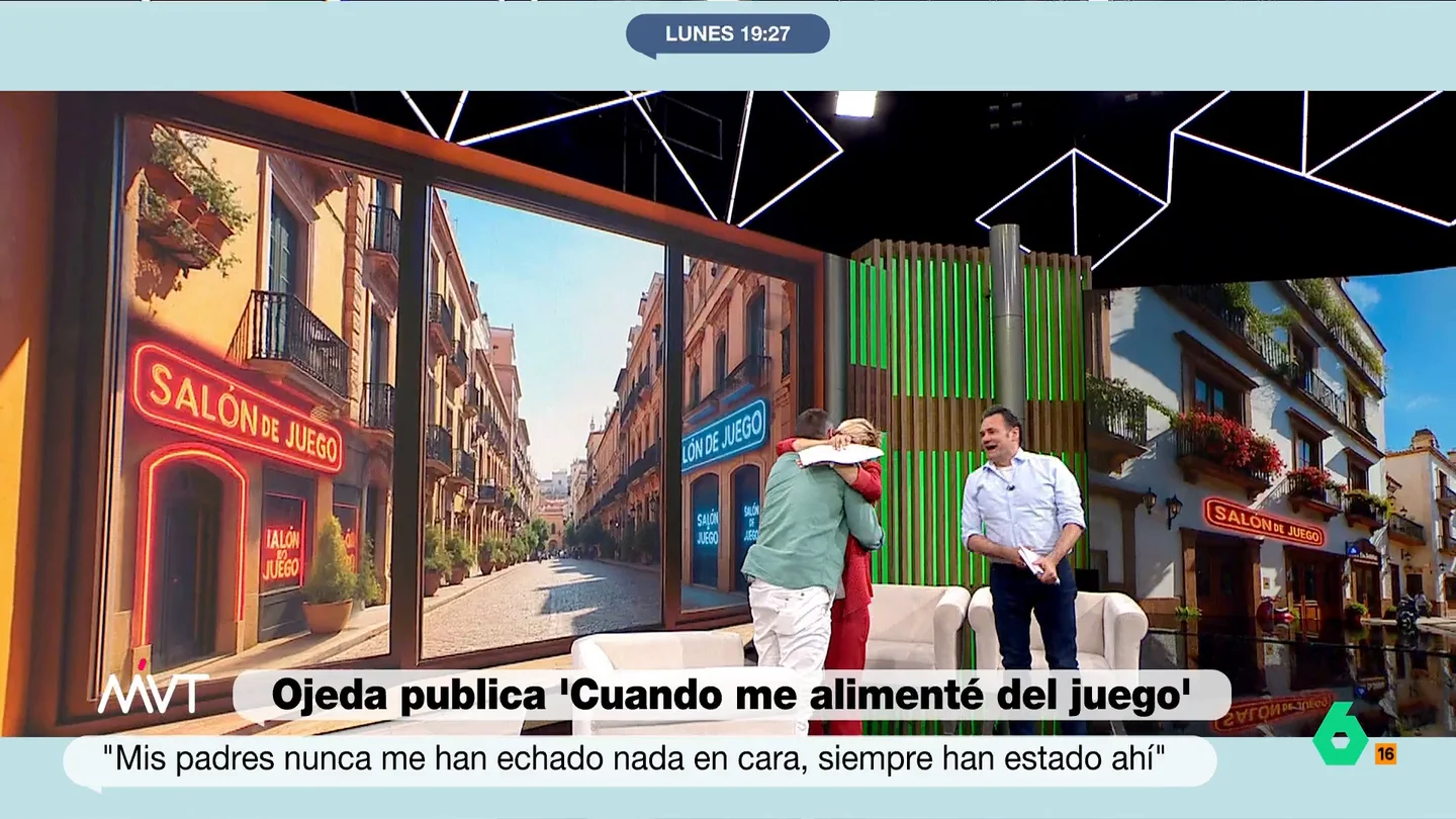 La emoción de Cristina Pardo e Iñaki López con Pablo Ojeda tras su dura confesión sobre la ludopatía El nutricionista de Más Vale Tarde expone que escribió el libros, en el que relata sus problemas de adicción al juego, "como una manera de pedir perdón y también por terapia".