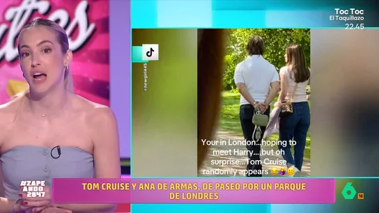 Tom Cruise y Ana de Armas avivan los rumores de romance con un paseo por Londres Tom Cruise y Ana de Armas avivan los rumores de romance con un paseo por Londres