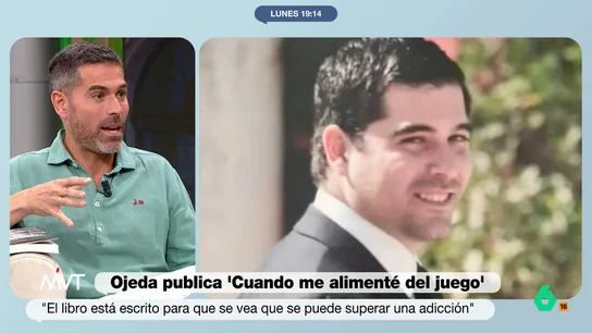 Pablo Ojeda: "Dejé de comer para estar delgado, luego caí en la bulimia y luego engordé hasta los 140 kilos" En su entrevista más íntima y personal, Pablo Ojeda se abre con Cristina Pardo e Iñaki López sobre adicción al juego, pero también sobre los trastornos alimenticios de su juventud que le llevaron a dedicarse a la nutrición.