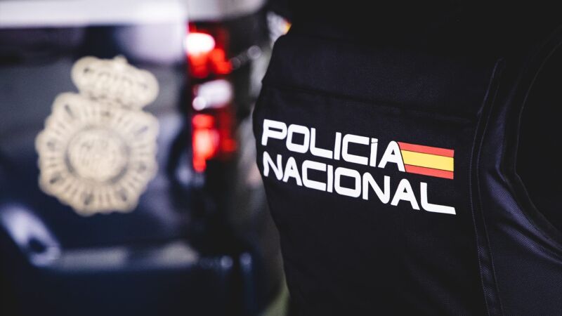 Imagen de archivo de un agente de la Policía Nacional