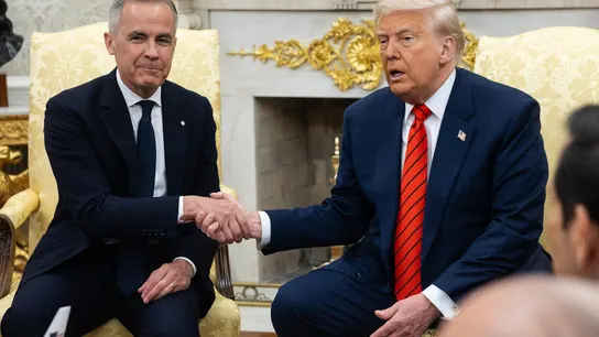 "Nunca digas nunca": la respuesta de Trump a Carney tras asegurar que Canadá "no está en venta" "Nunca digas nunca": la respuesta de Trump a Carney tras asegurar que Canadá "no está en venta"