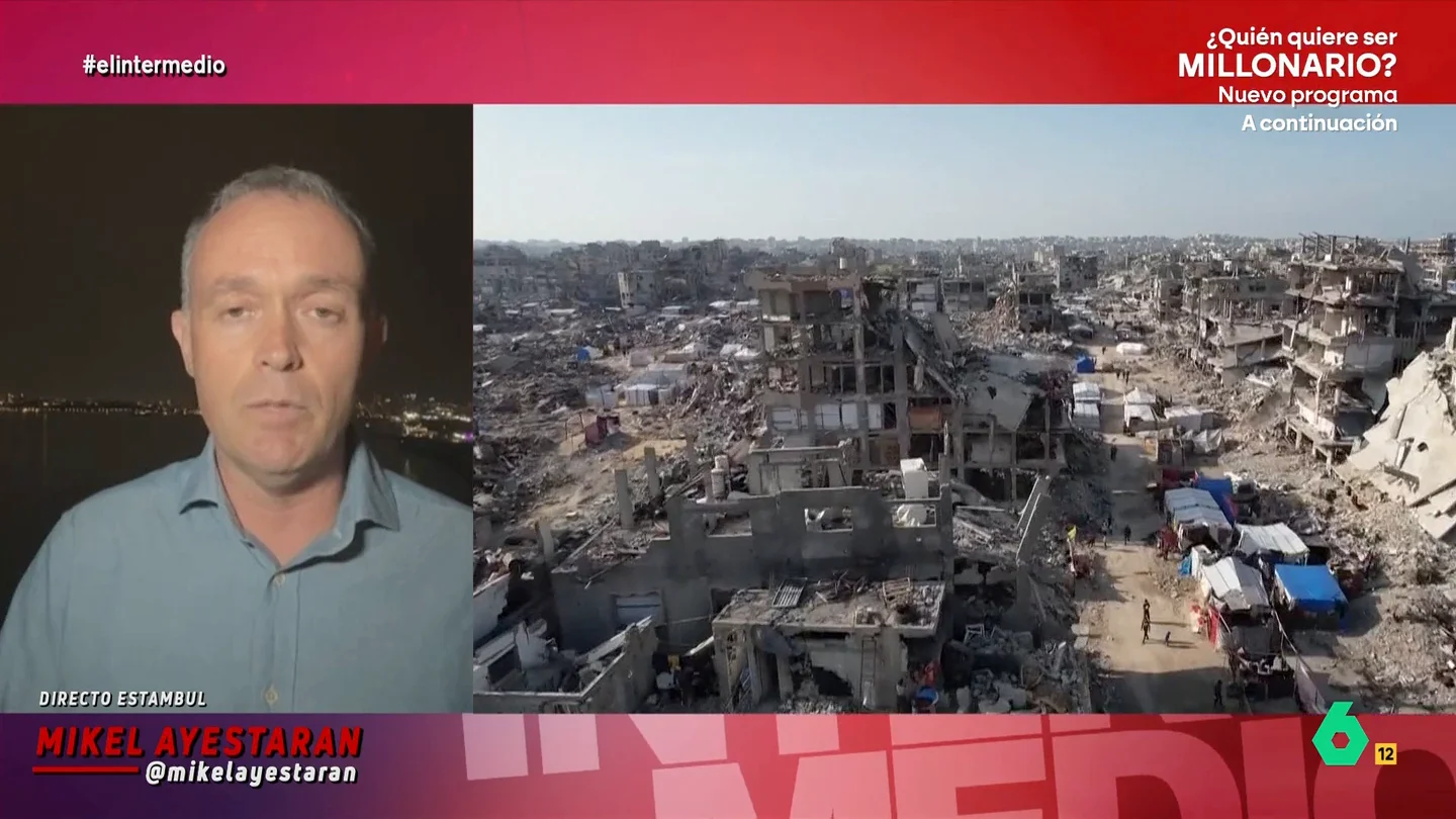 Mikel Ayestaran denuncia la inacción de los Gobiernos de occidente en Gaza: "Miramos a otro lado mientras Gaza agoniza" El corresponsal manifiesta que el Gobierno israelí está cruzando "todo tipo de líneas rojas" con el apoyo de EEUU y el silencio de Occidente. Ayestaran expone que es necesario que se lleve a cabo algún tipo de acción.