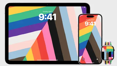 Los dispositivos de Apple vestidos de Orgullo 2025 Los dispositivos de Apple vestidos de Orgullo 2025