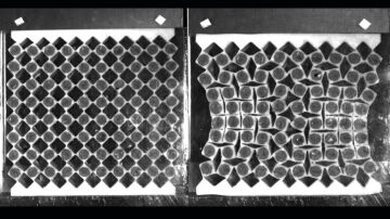 Crean metamateriales magnéticos con capacidad de reprogramación estructural