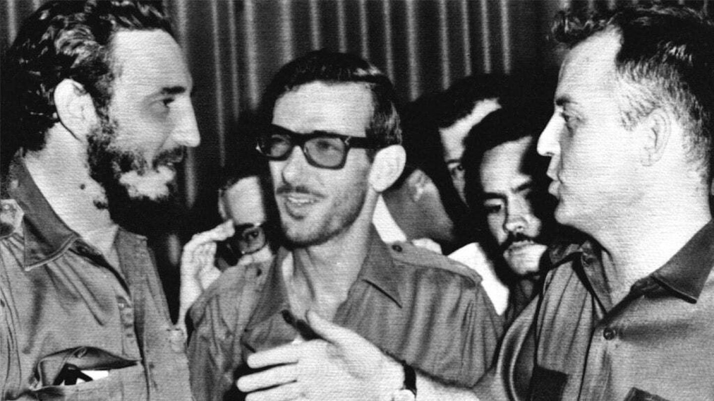 Fidel Castro, Eloy Guti&eacute;rrez Menoyo y William Alexander Morgan