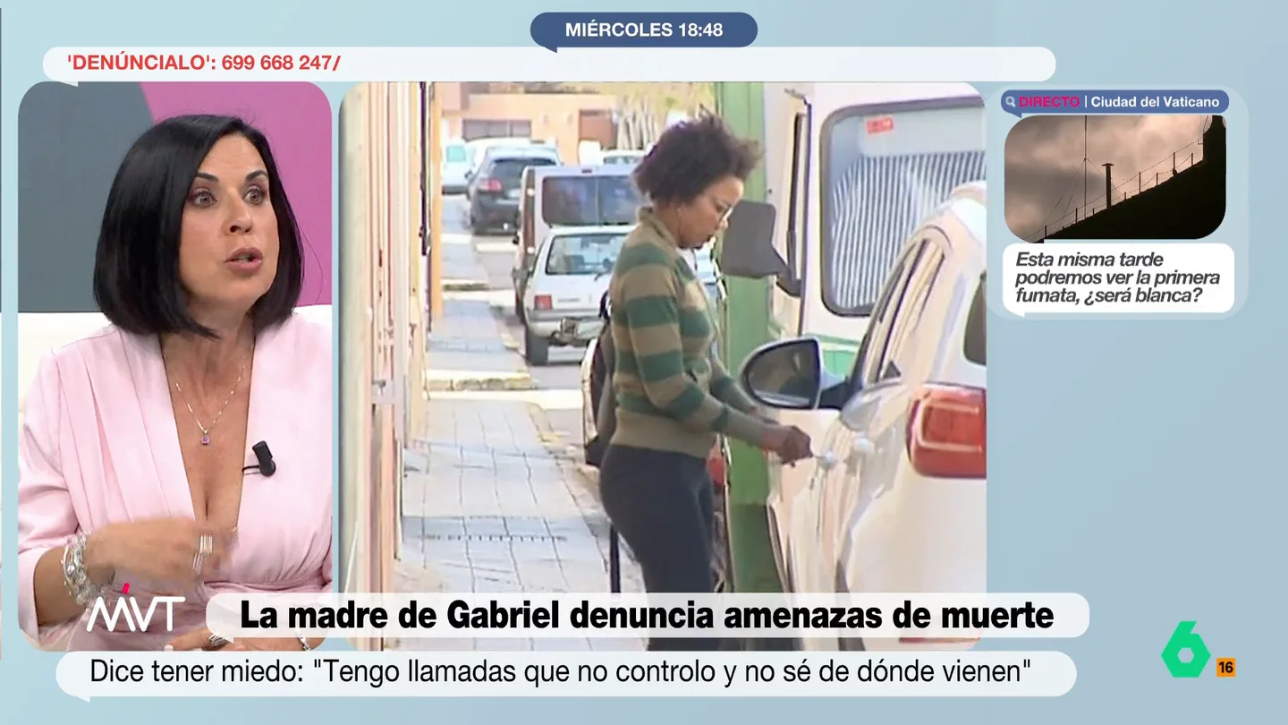 Beatriz de Vicente: "Si la madre de Gabriel está haciendo esta denuncia es porque ocurre algo muy serio" Patricia Ramírez ha manifestado que Ana Julia tiene sus datos. Esto ha provocado que se sienta asustada ya que cree que Quezada podría enviar a alguien a su casa para matarla.