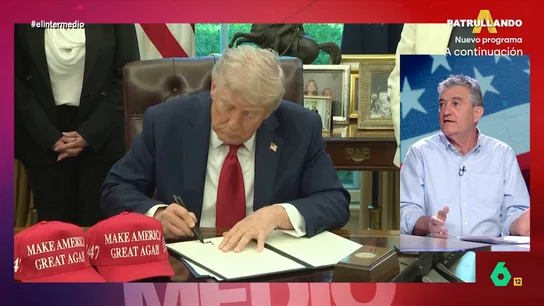 Guillermo Fesser expone por qué Trump no entiende el 'no' de Canadá a anexionarse a EEUU: "Su única diplomacia es la fuerza" El corresponsal indica que el 80% de los estadounidenses cree que la anexión con Canadá "es una locura". Pero, a pesar de ello, sus votantes sigue justificándole.