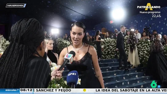 Georgina Rodríguez desvela que es un sueño estar en la Gala Met: "Siempre esperaba despierta a verla" Georgina Rodríguez desvela que es un sueño estar en la Gala Met: "Siempre esperaba despierta a verla"