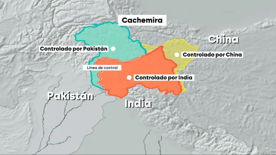 Ocho décadas de pulso por Cachemira: la disputa fronteriza que India y Pakistán nunca cerraron Ocho décadas de pulso por Cachemira: la disputa fronteriza que India y Pakistán nunca cerraron