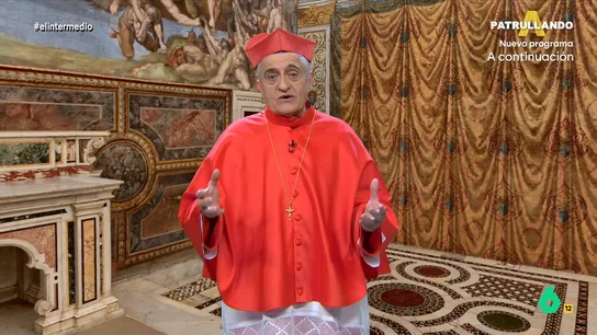 El Intermedio se 'cuela' en la primera votación del cónclave: "Vamos a votar a un papa serio, que somos la Iglesia, no Eurovisión" El Intermedio se 'cuela' en la primera votación del cónclave: "Vamos a votar a un papa serio, que somos la Iglesia, no Eurovisión"