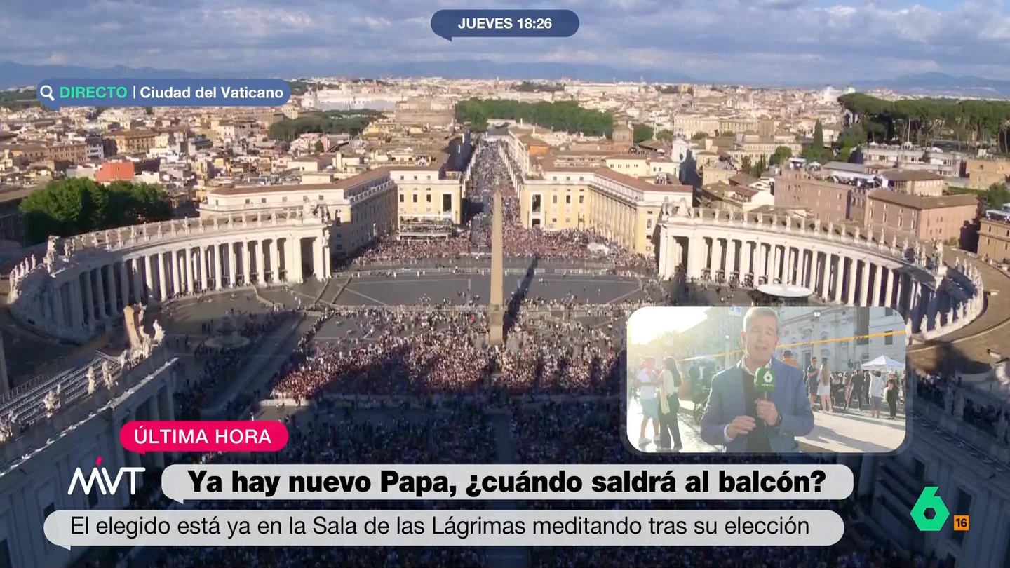 Brocal explica cómo serán las primeras horas del nuevo papa: desde una cena con brindis a sus primeras misas y audiencias Tras el nombramiento de Robert Francis Prevost como el nuevo papa León XIV, Javier Martínez-Brocal explica cómo serán sus primeras horas y días como pontífice, donde tendrá que definir su agenda y su "programa".