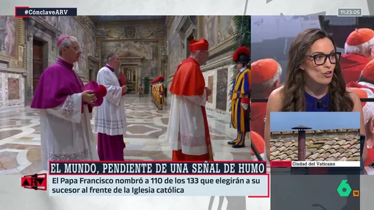 García Aller destaca qué es lo más "fascinante" de la votación del nuevo papa: "Es un proceso realmente opaco" García Aller destaca qué es lo más "fascinante" de la votación del nuevo papa: "Es un proceso realmente opaco"
