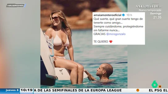 El emotivo mensaje de Amaia Montero a Gonzalo Miró, su amigo y expareja... ¿con indirecta a Cayetana Guillén Cuervo? El emotivo mensaje de Amaia Montero a Gonzalo Miró, su amigo y expareja... ¿con indirecta a Cayetana Guillén Cuervo?