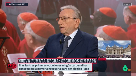 El teólogo Pedro Miguel Lamet, sobre el estadounidense Prevost como posible Papa: "Es una candidatura muy fuerte" El teólogo Pedro Miguel Lamet, sobre el estadounidense Prevost como posible Papa: "Es una candidatura muy fuerte"