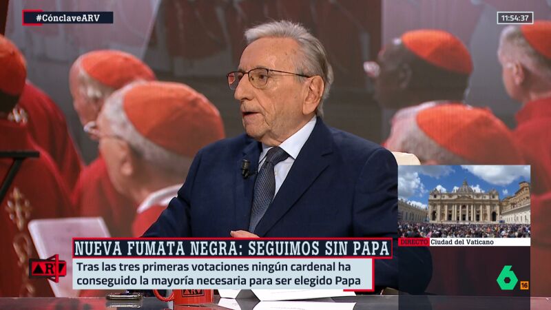 El teólogo Pedro Miguel Lamet, sobre el estadounidense Prevost como posible Papa: "Es una candidatura muy fuerte"