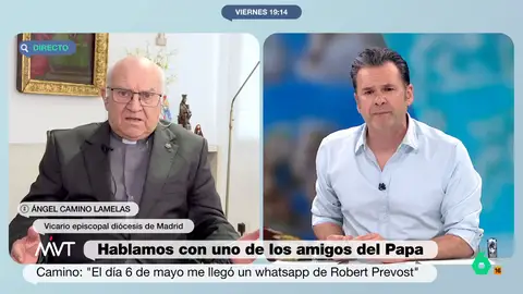 Ángel, amigo del papa Ángel, amigo del papa
