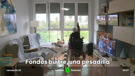 Una vecina afectada por los fondos buitre Una vecina afectada por los fondos buitre