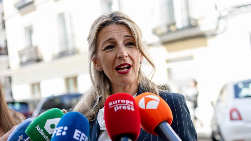 La ministra de Trabajo, Yolanda Díaz