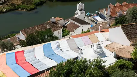 Mértola durante la celebración de la Feria Islámica Mértola durante la celebración de la Feria Islámica