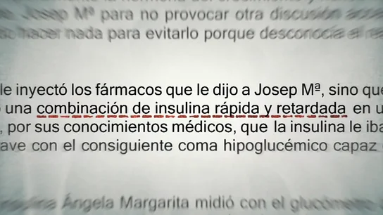 El segundo ingreso de urgencia en el hospital de Mainat la noche siguiente al intento de asesinato: "También se le inyectó insulina lenta" El segundo ingreso de urgencia en el hospital de Mainat la noche siguiente al intento de asesinato: "También se le inyectó insulina lenta"