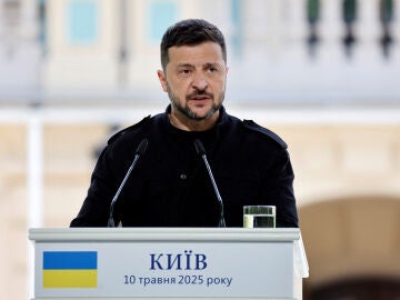 El presidente ucraniano, Volodímir Zelenski. 