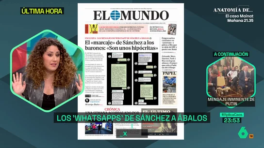 Enma López, en laSexta Xplica Enma López, en laSexta Xplica