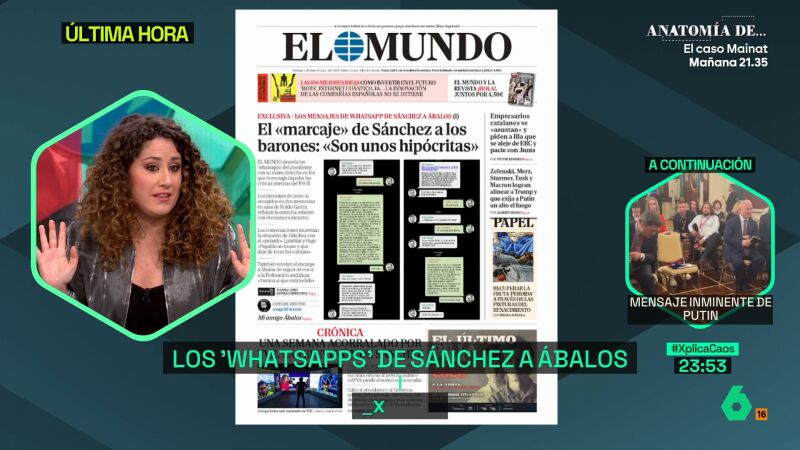 Enma López, en laSexta Xplica