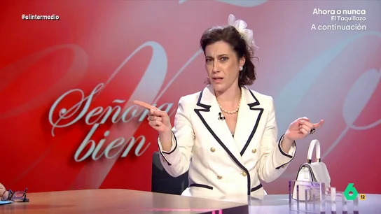 La 'señora bien' aplaude el interrogatorio del juez Peinado a Bolaños: "Si lo estaba pasando tan mal, no habría estado de sonrisitas" Cristina Gallego se convierte en la 'señora bien' para valorar el bronco interrogatorio del juez Peinado a Félix Bolaños en el caso de Begoña Gómez: "No lo pasaba tan mal desde que se quedó sin gomina", afirma.