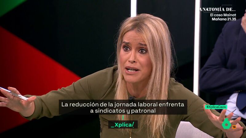 XPLICA "Con esos argumentos, los niños seguirían trabajando": el claro mensaje de Afra Blanco por la reducción de jornada