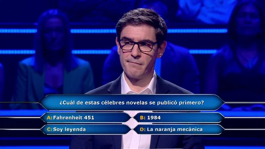 "Puedes llorar hasta quedarte dormido": la respuesta de Juanra Bonet ante la incertidumbre de un concursante de ¿Quién quiere ser millonario? "Puedes llorar hasta quedarte dormido": la respuesta de Juanra Bonet ante la incertidumbre de un concursante de ¿Quién quiere ser millonario?