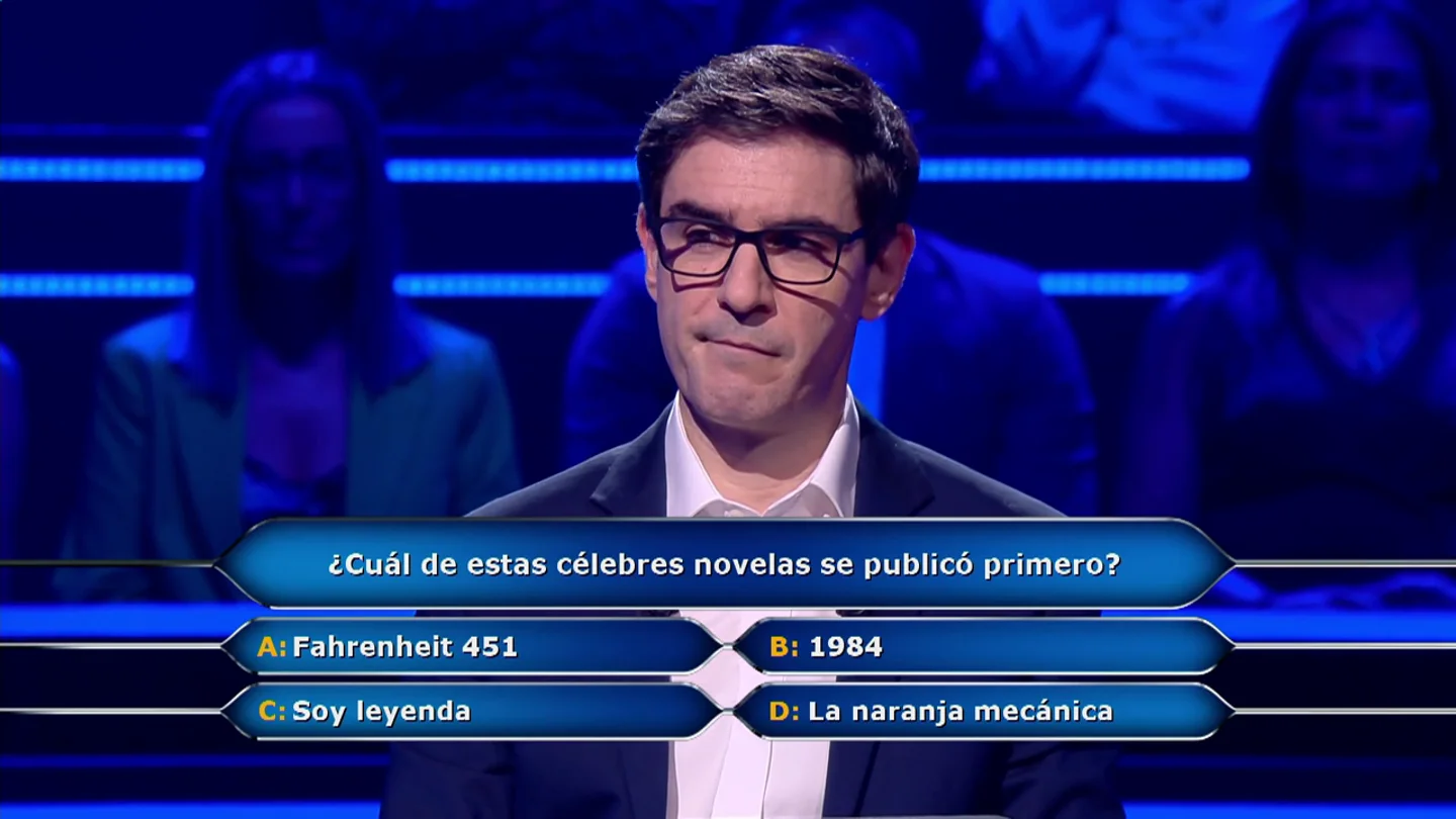 "Puedes llorar hasta quedarte dormido": la respuesta de Juanra Bonet ante la incertidumbre de un concursante de ¿Quién quiere ser millonario? "Puedes llorar hasta quedarte dormido": la respuesta de Juanra Bonet ante la incertidumbre de un concursante de ¿Quién quiere ser millonario?