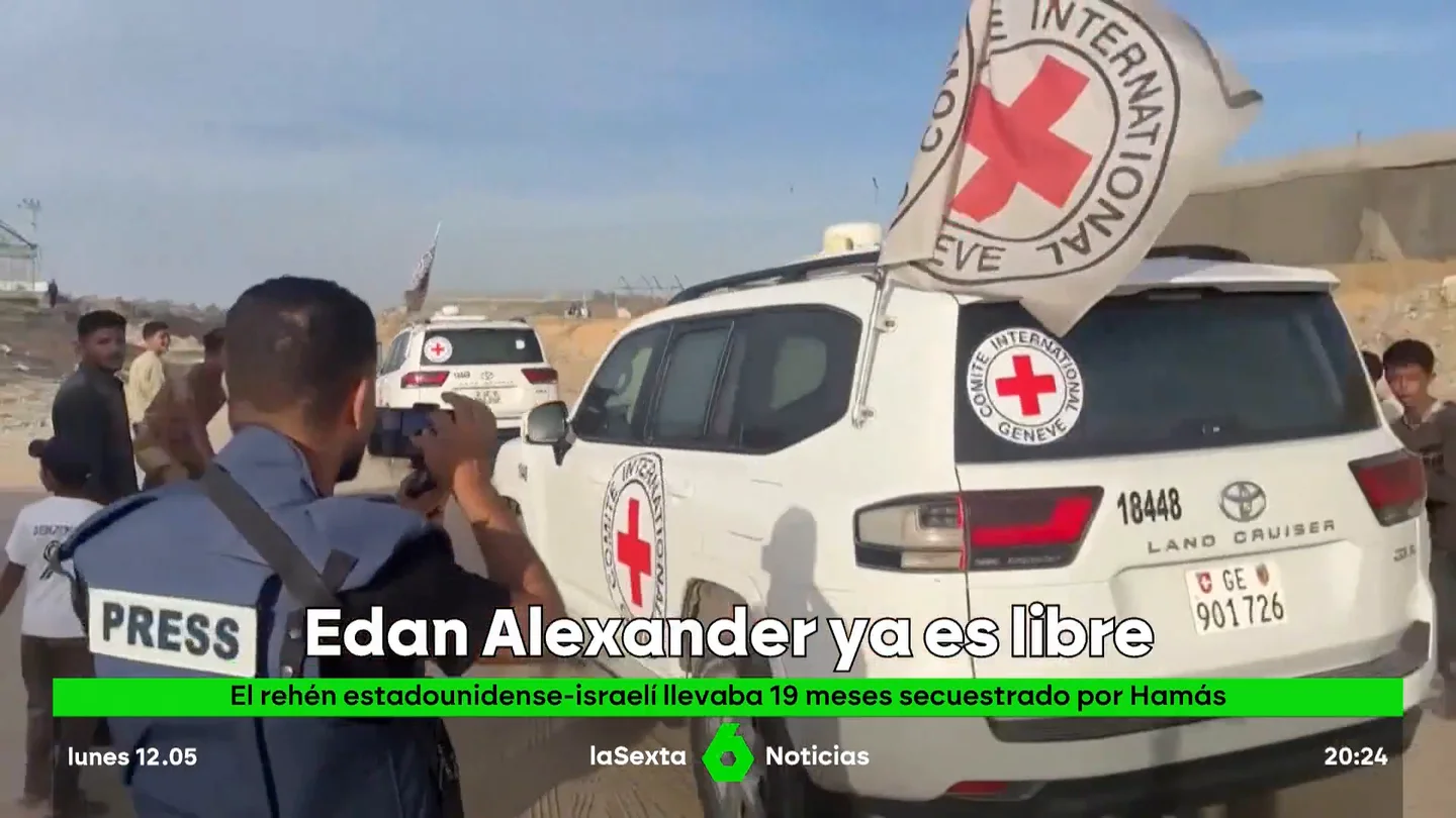Hamás anuncia que liberará al último rehén estadounidense retenido en Gaza para facilitar un alto el fuego. corte-liberado-hamas