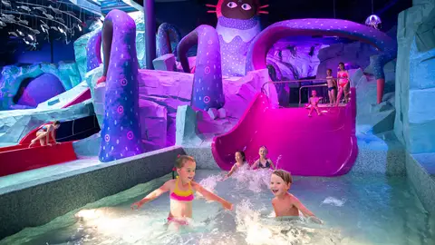 Zona de niños de Aquascope Zona de niños de Aquascope