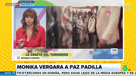 Monika Vergara carga contra Paz Padilla: "No se puede ir a la feria de abril y hacer el mamarracho" Monika Vergara carga contra Paz Padilla: "No se puede ir a la feria de abril y hacer el mamarracho"