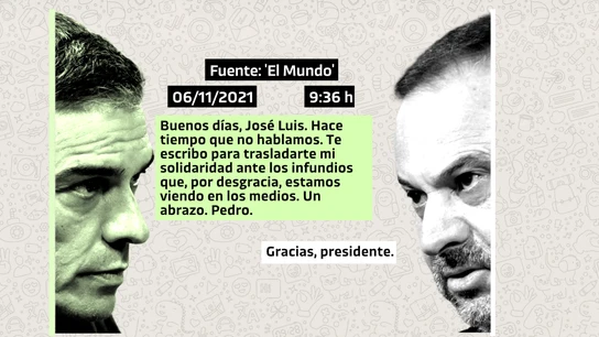 Los whatsapps de Sánchez a Ábalos meses después de sustituirle Los whatsapps de Sánchez a Ábalos meses después de sustituirle