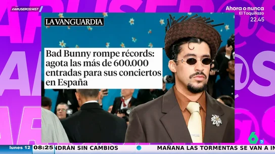 Alfonso Arús, tras arrasar Bad Bunny con las entradas de sus conciertos en España": "Es una locura" Alfonso Arús, tras arrasar Bad Bunny con las entradas de sus conciertos en España": "Es una locura"
