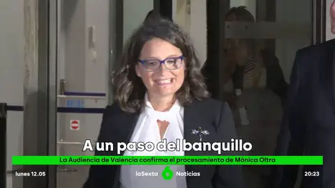 Mónica Oltra, procesada por encubrir los abusos de su exmarido a una menor. corte-oltra