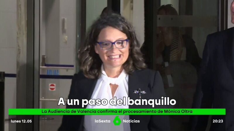 Mónica Oltra, procesada por encubrir los abusos de su exmarido a una menor.