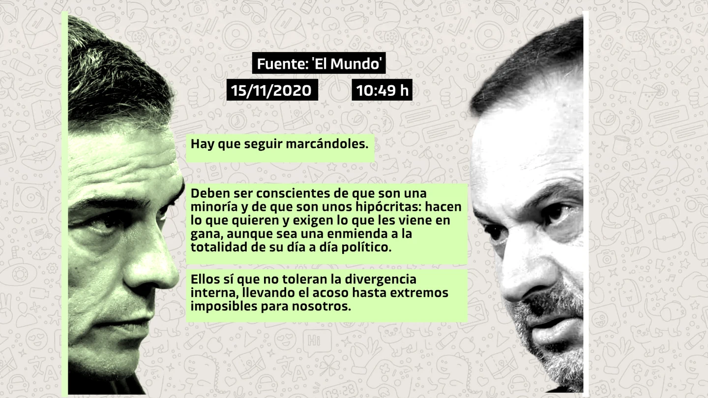 "Son unos hipócritas" "Son unos hipócritas"