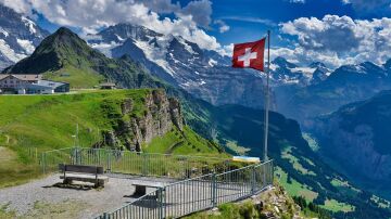 Mirador en Grindelwald