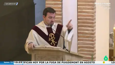 El cura de Valdepeñas, tajante contra sus feligreses: "¡Os ponéis de un repelente!" El cura de Valdepeñas, tajante contra sus feligreses: "¡Os ponéis de un repelente!"