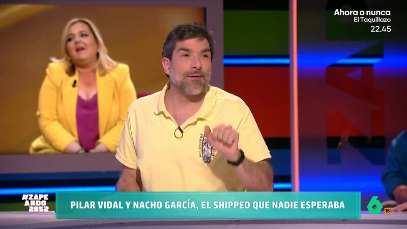 Nacho García, confiesa su 'shippeo' con Pilar Vidal: "A mí me dijo cosas, y luego la pille con Gonzalo Miró"