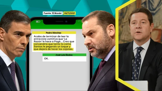 Las reacciones de los aludidos ante los mensajes filtrados de Sánchez y Ábalos Las reacciones de los aludidos ante los mensajes filtrados de Sánchez y Ábalos