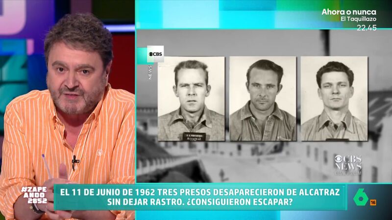 Una balsa de chubasqueros y peleles con pelo humano: Paco Jiménez recuerda la mítica fuga de Alcatraz de Frank Morris y los Anglin