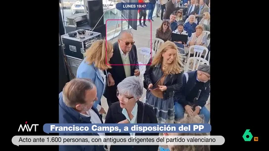 Iñaki López, al ver a Fabra en el acto de Camps: "De un tipo al que le toca la lotería siete veces no me separaría nunca" Francisco Camps reaparecía en un acto donde se postulaba para la presidencia del PP valenciano y donde no faltaron miembros de su 'vieja guardia', como Carlos Fabra o Alfonso Rus, rodeados por escándalos de corrupción.
